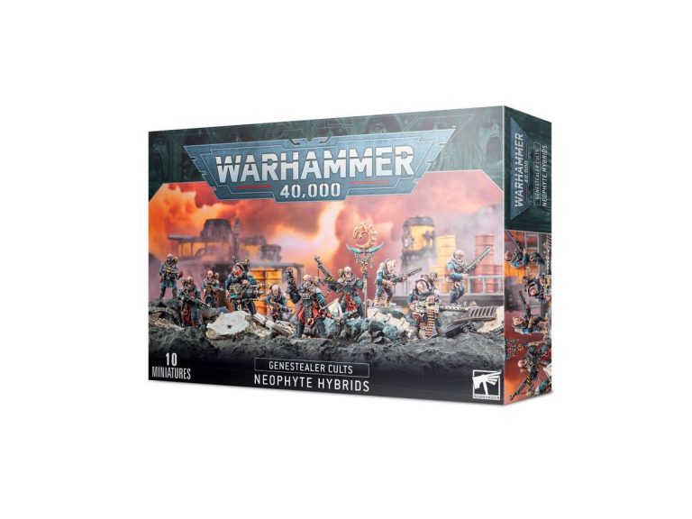 Caja del producto Híbridos Neófitos Cultos Genestealer