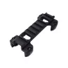 Montura metálica para MP5 y G3 para red dot, color negro.