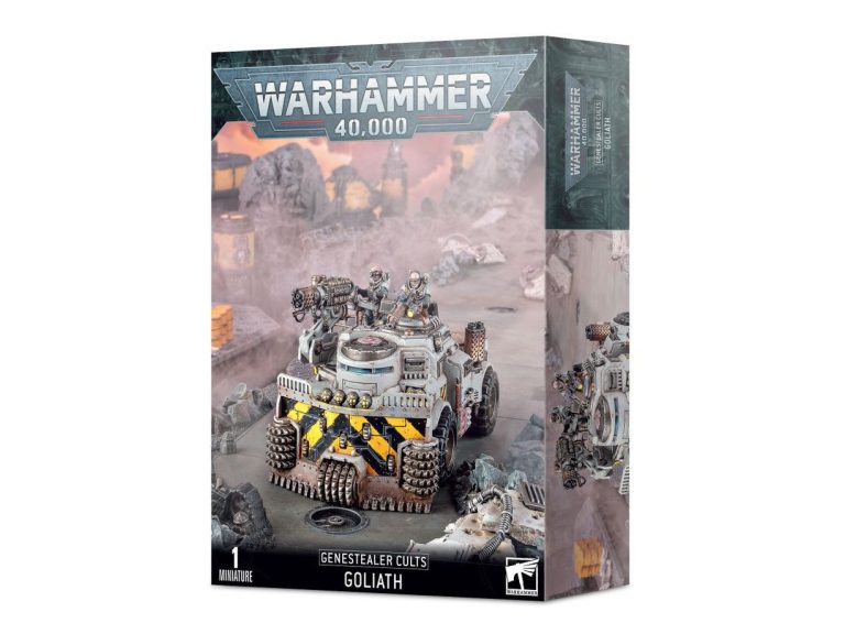 Caja del Goliath Triturarrocas Cultos Genestealer