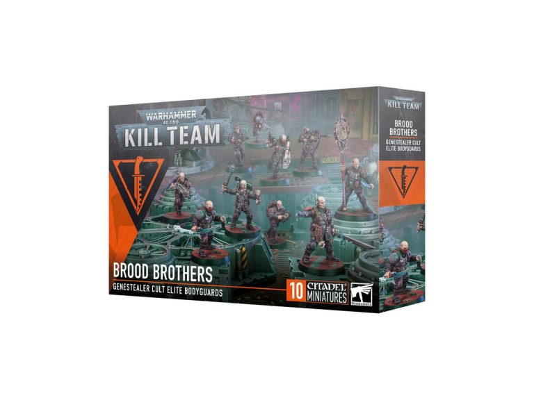 Caja del comando Hermanos de Progenie para Kill Team