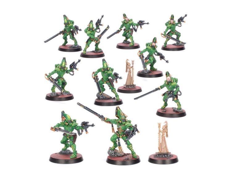 Miniaturas de Kill Team Filos de Khaine montadas y pintadas