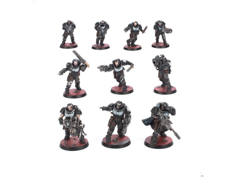 Miniaturas de Kill Team Escuadra de Exploradores pintadas