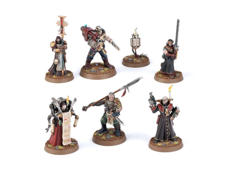 Miniaturas Kill Team Operativos Inquisitoriales pintadas
