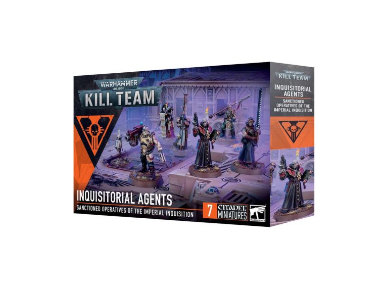 Caja del comando Kill Team Operativos Inquisitoriales