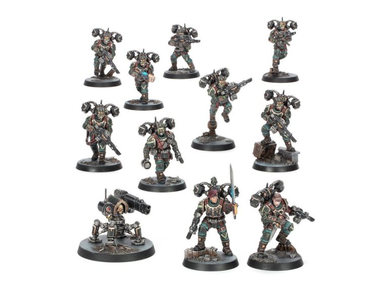 Miniaturas Kill Team Tempestus Aquilons pintadas