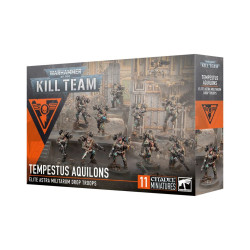 Caja del kit de miniaturas Kill Team Tempestus Aquilons