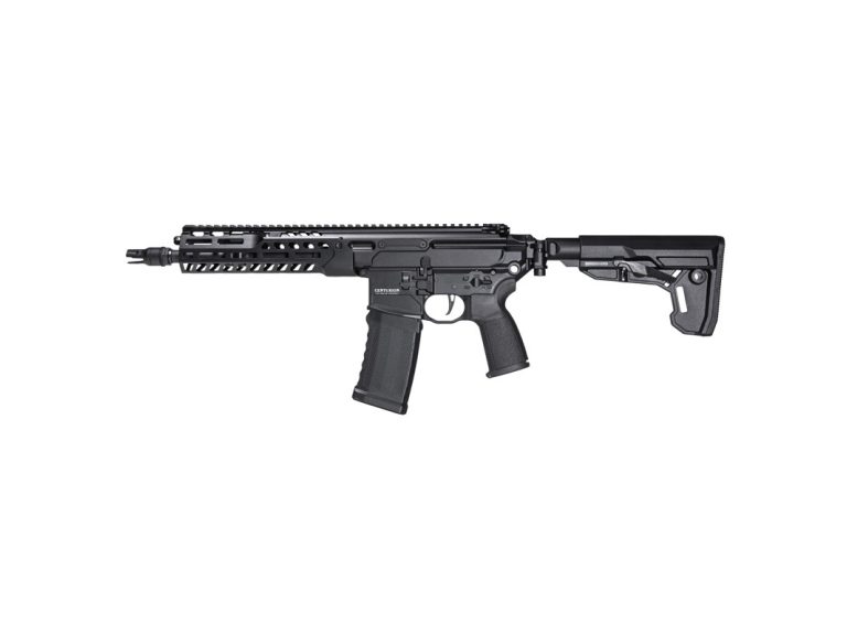 Fusil Secutor Centurion V Negra MWS GBB vista lateral