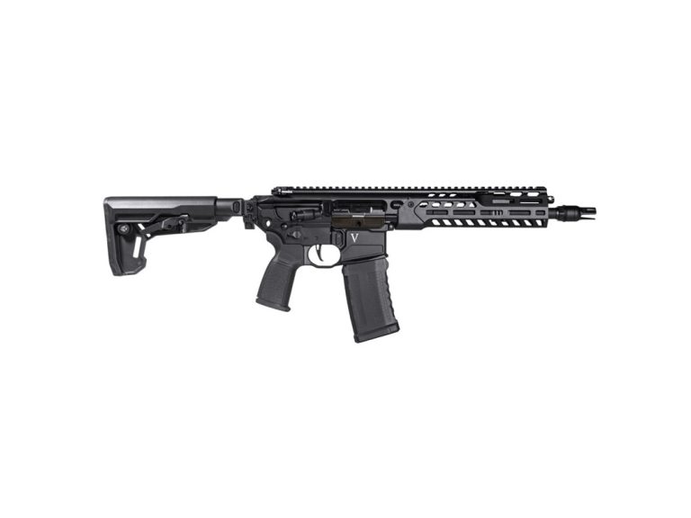 Réplica Secutor Centurion V Negra MWS ángulo frontal