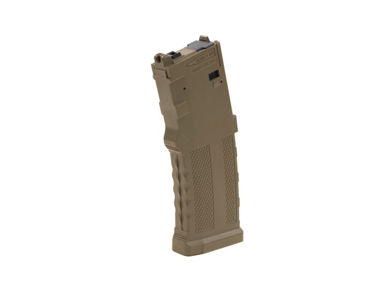 Detalle de cargador Secutor Centurion V MWS