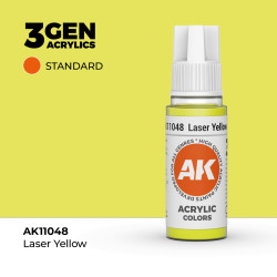 Bote de pintura Laser Yellow AK Interactive