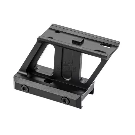Soporte Picatinny de perfil 1,5" Vector Optics, eleva el Red Dot 4.5 cm, ideal para máscaras, gafas y visión nocturna.