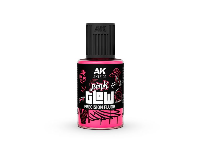 Bote de Pink Glow Precision Fluor AK Interactive