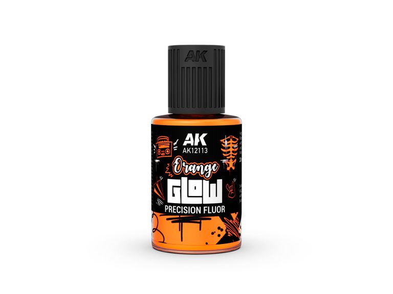 Bote de Orange Glow Precision Fluor AK