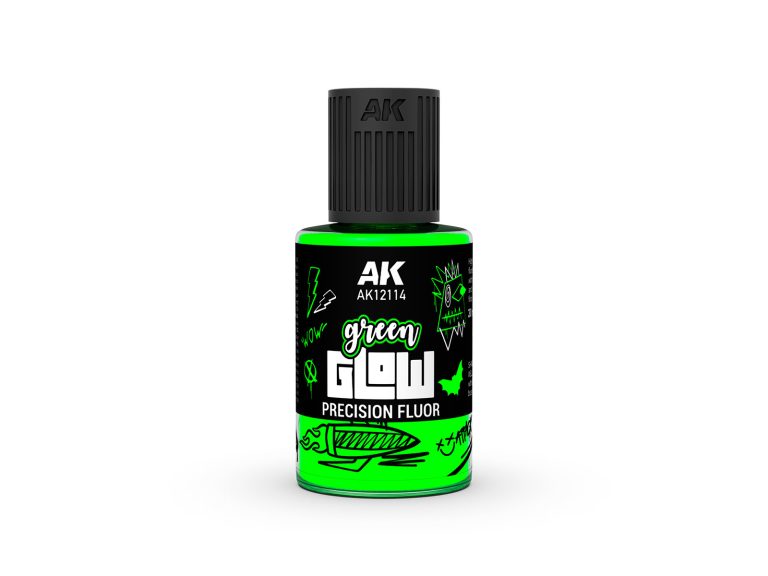 Bote de Green Glow Precision Fluor AK