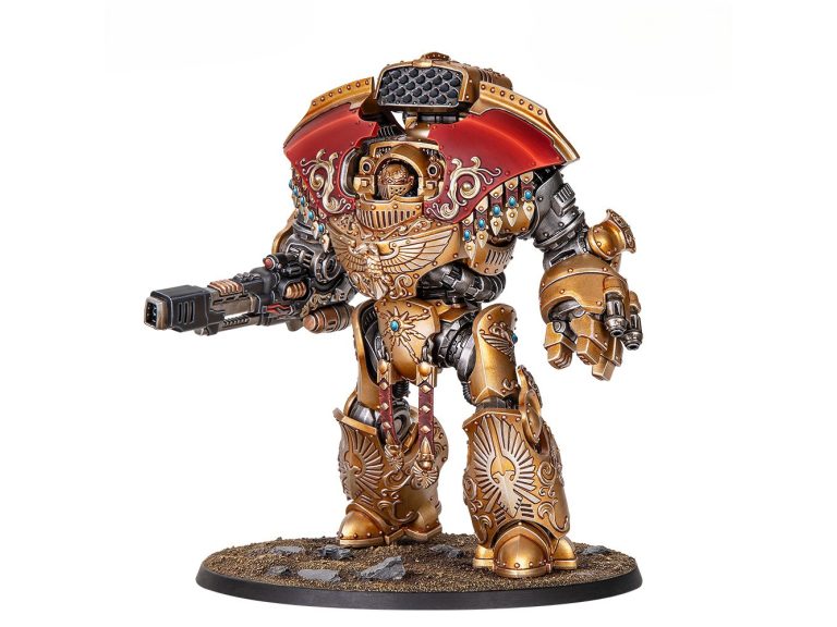 Dreadnought Pesado Telemon de Custodes montado