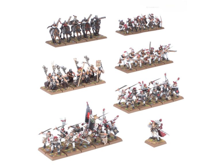 Battle March Army Empire of Man montada y pintada
