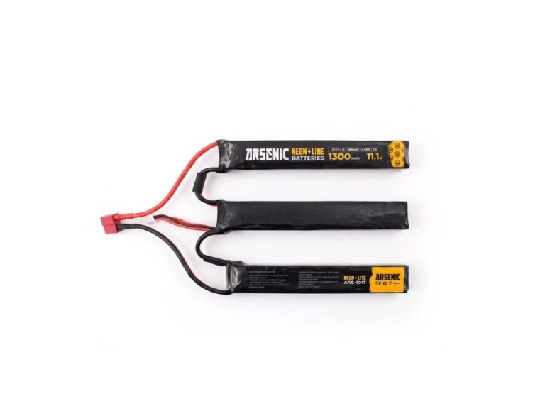 BATERIA LIPO ARSENIC PRO 11.1V 1300 MAH 25C-50C CON TDEAN