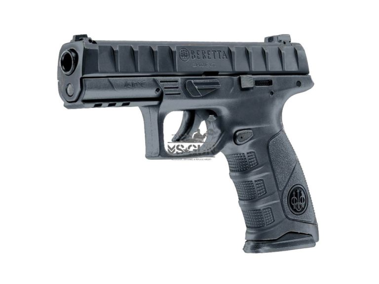 Pistola 4.5mm Beretta APX RDO Umarex CO2 negra lateral