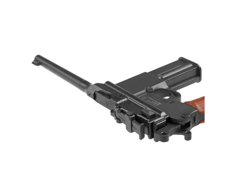 Pistola C96 Mauser 4.5mm Umarex Legends KWC CO2 Blowback