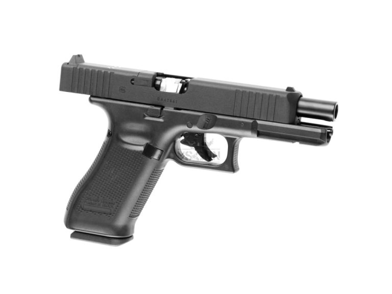 Pistola Glock 17 Gen 5 MOS 4.5mm Diábolo Blowback lateral