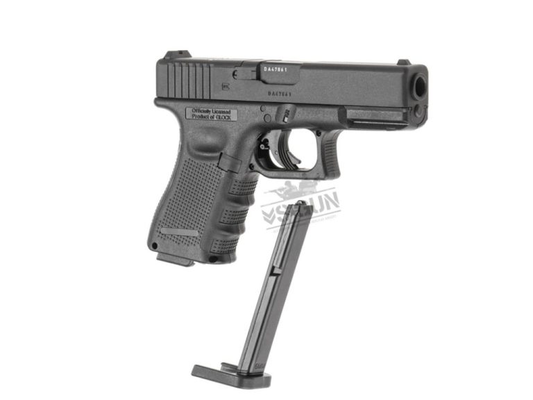 Detalle cargador Glock 19 Gen 4 MOS CO2 4.5 mm Umarex