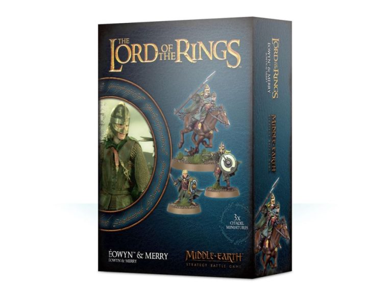 Caja de Éowyn y Merry Middle Earth Strategy Battle Game