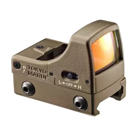 Micro Red Dot Pro Marui Tan, compacto y resistente para CQB