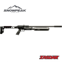 Carabina PCP Snowpeak Zasdar AP1000 4.5 mm lateral vista completa