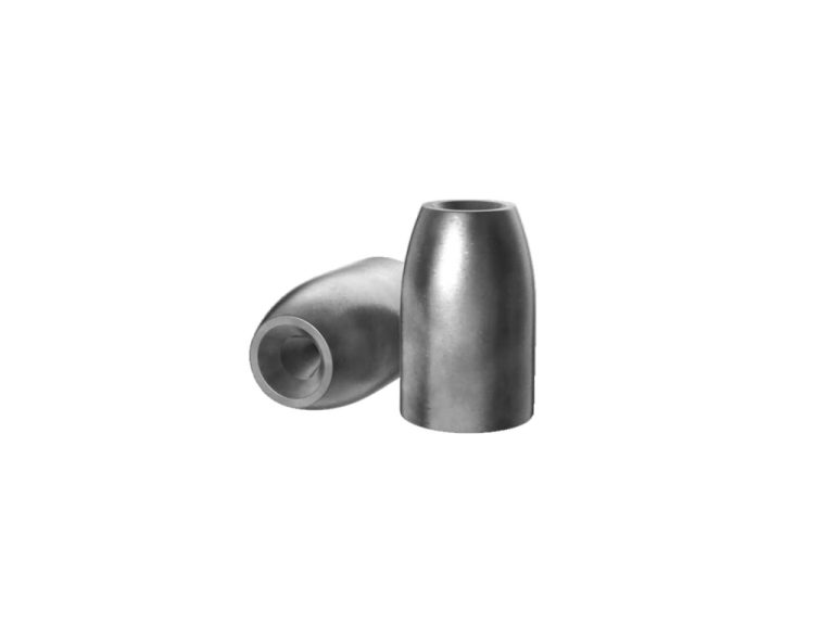 Detalle de la punta hueca balin H&N Slug HP II 6.35