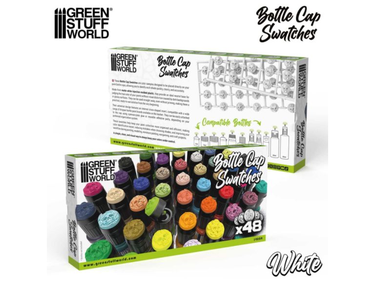 Cubre tapones Muestra de Color en Blanco - GSW