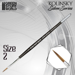 Pincel Kolinsky Silver Series 2 GSW