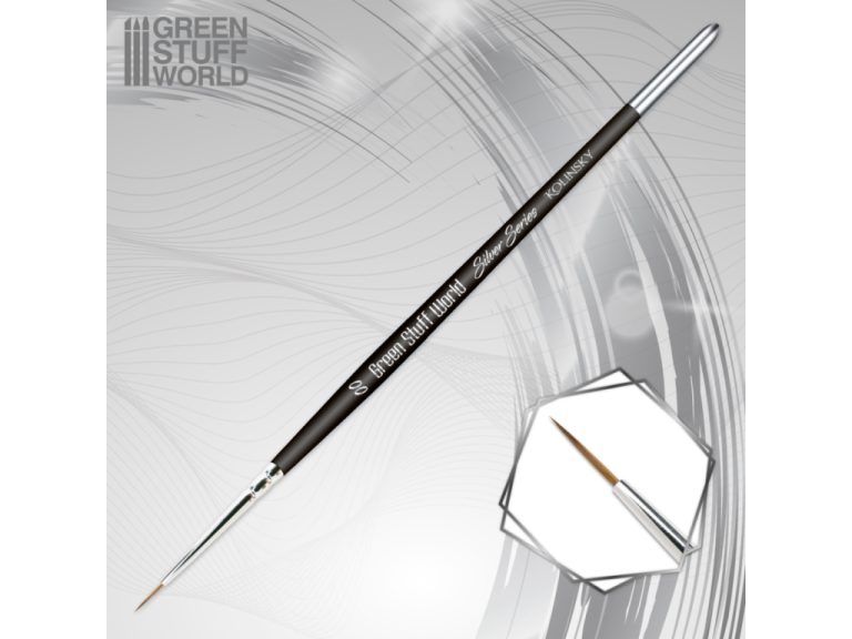 Pincel Kolinsky Silver Series 00 GSW