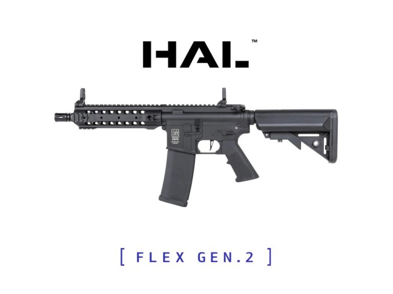 Fusil Specna Arms SA-F01 FLEX Gen.2 HAL ETU Negro lateral