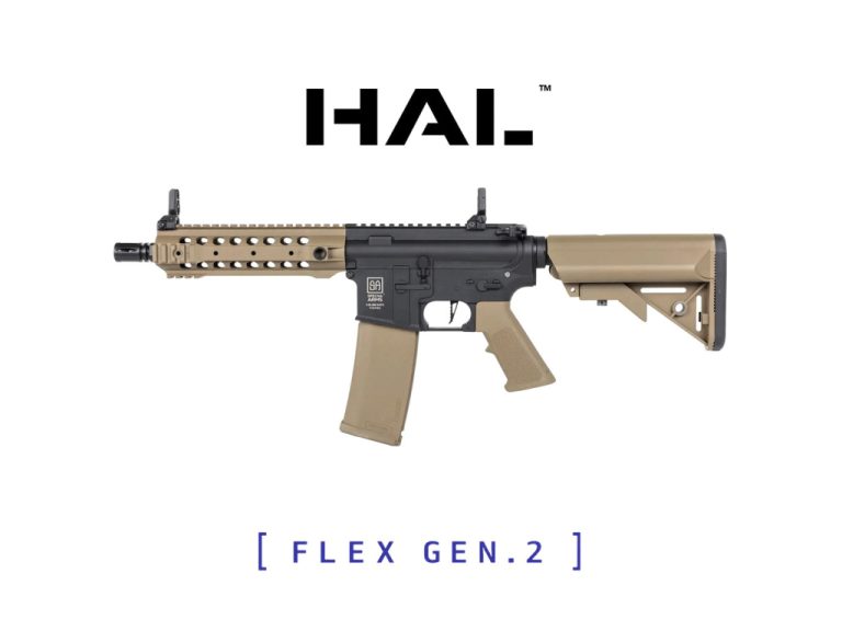 Fusil Specna Arms SA-F01 FLEX Gen.2 HAL ETU de lado