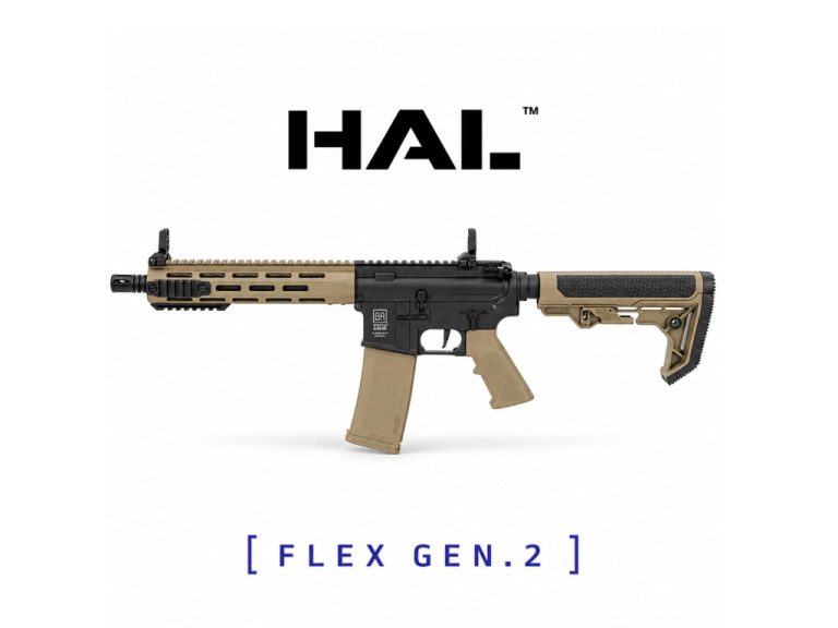 Fusil Specna Arms SA-F03 FLEX Gen.2 HAL ETU Negro-Tan