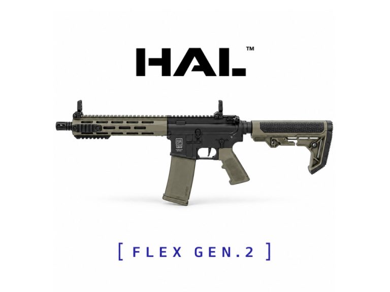 Fusil Specna Arms SA-F03 FLEX Gen.2 HAL ETU Negro Verde