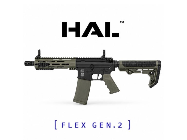 Fusil Specna Arms SA-F04-RL FLEX Gen.2 HAL ETU Negro Verde