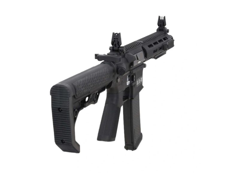Fusil Specna Arms Sa-F14 Flex Gen.2 Hal Etu Negro de vista ángulo