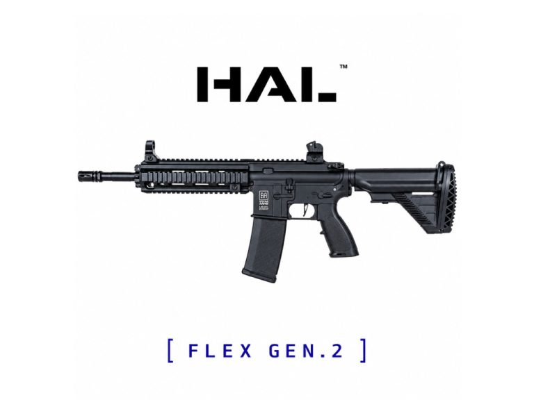 Fusil Specna Arms SA-FH07 Flex Gen.2 Hal Etu Negro lateral completo