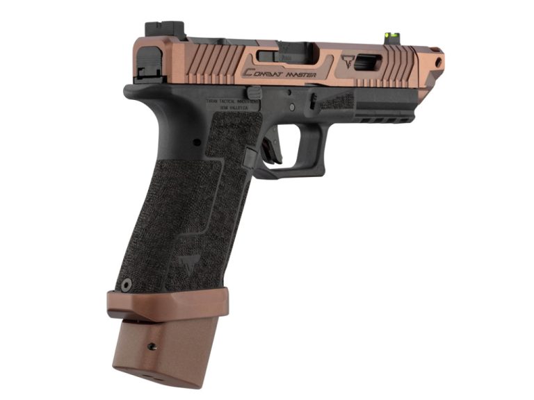 Marcajes Taran Tactical en la réplica G17 Ballerina en caja