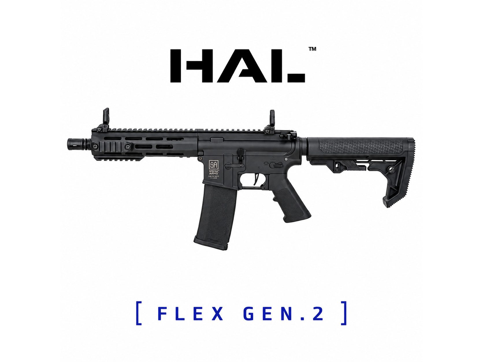 Réplica Specna Arms Sa-F14 Flex Gen2 Hal Etu Negra