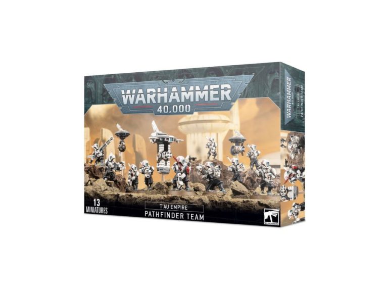 Caja del kit Equipo de Rastreadores Imperio T'au