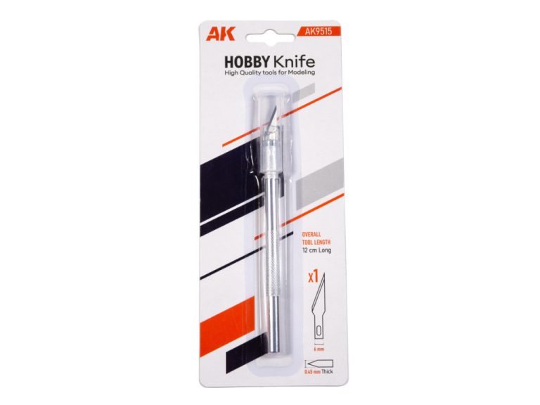 Cúter para hobby con mango de aluminio de precisión