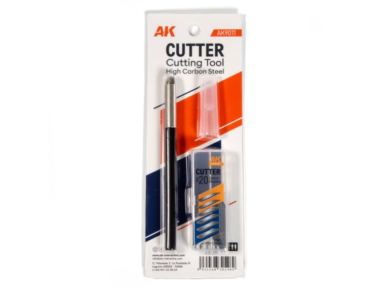 Caja del cúter herramienta de corte AK con recambios