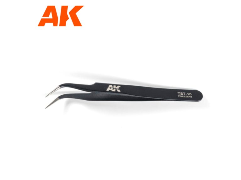 Pinzas curvas AK para modelismo
