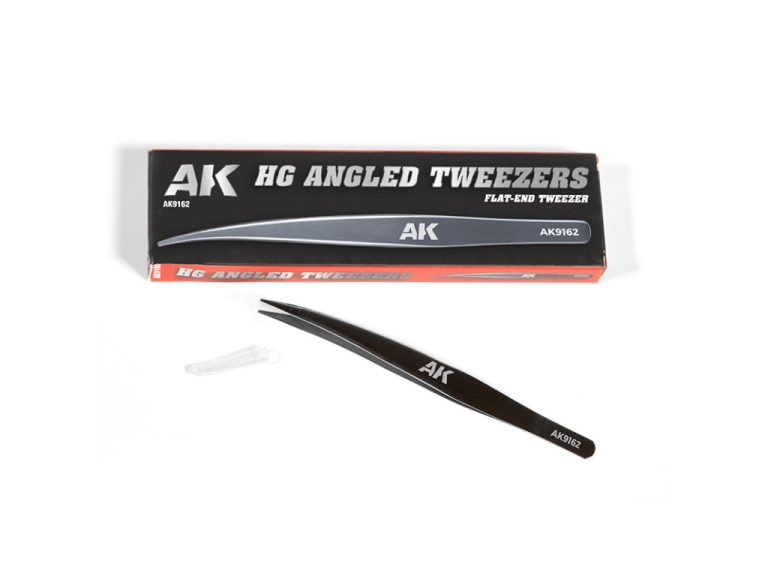 Embalaje de la pinza angular punta fina AK de alta precisión