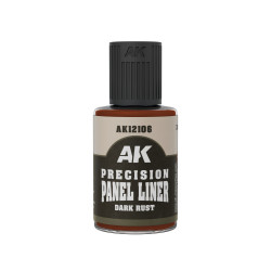 Bote de Precision Paneliner Dark Rust AK Interactive