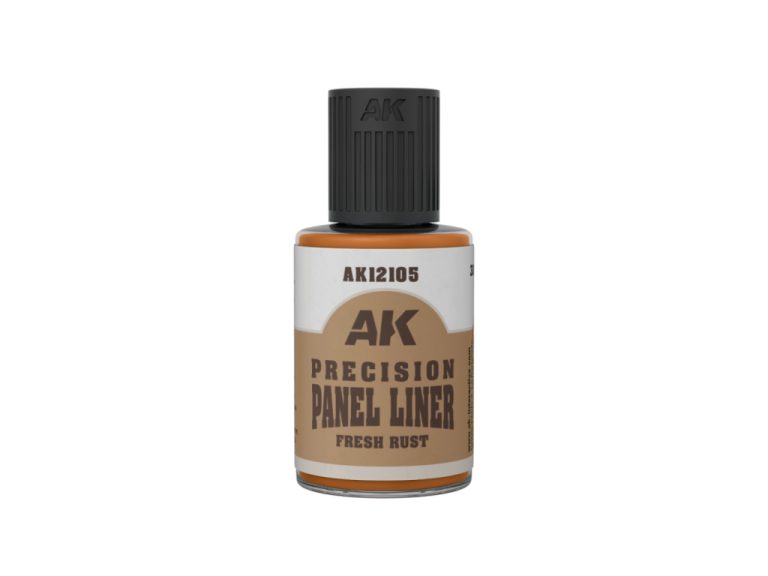 Bote de Precision Paneliner Fresh Rust AK Interactive