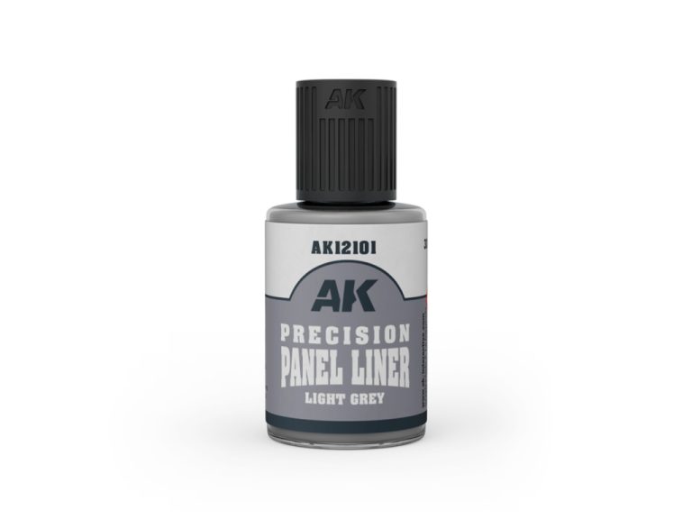 Bote de Precision Paneliner Light Grey AK Interactive