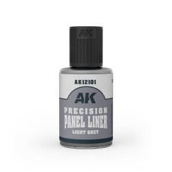 Bote de Precision Paneliner Light Grey AK Interactive